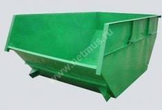 Купить Контейнеры для отходов 8 м3 с усиленными стенками (лодочка)